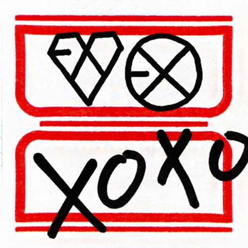 엑소(EXO) - 정규 1집 XOXO [Hug Ver.] - 중국 버전