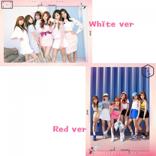 에이핑크 (Apink) - 정규 2집 Pink MEMORY [White, Red Ver.] 버젼 선택 가능 <포스터> Remember