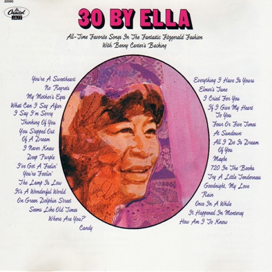 Ella Fitzgerald ‎– 30 By Ella [수입]