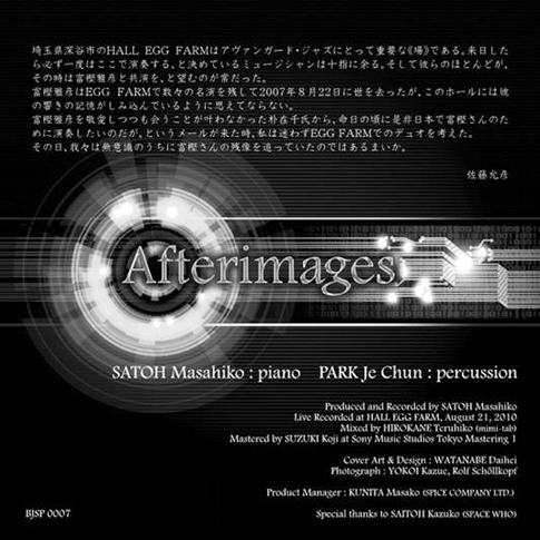 박재천 & 사토 마사히코 - Afterimages