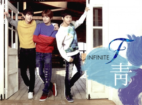 인피니트 F (Infinite F) - First Single Album [靑] <포스터>