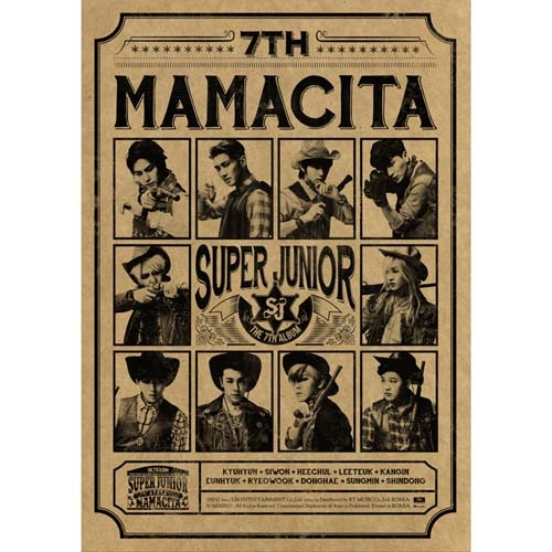 슈퍼주니어 (Super Junior) - 정규 7집 Mamacita [B Ver.]