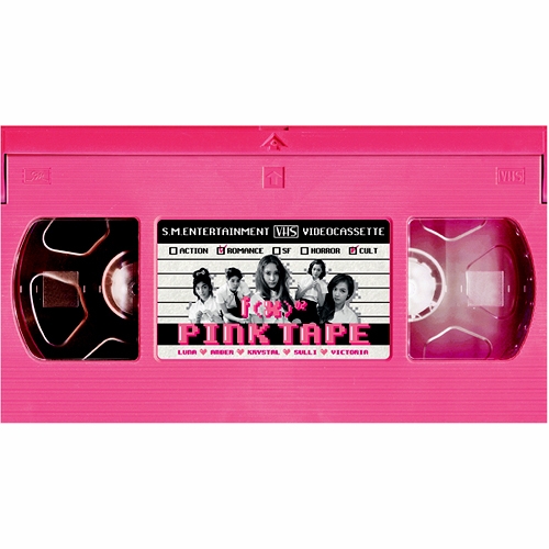 에프엑스 (f(x)) - 정규 2집 Pink Tape [52P 가사지(표지포함)]