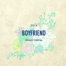 보이프렌드 (Boyfriend) - 보이프렌드 2014 시즌 그리팅 - 탁상 캘린더 + 스케줄러 + 엽서(6EA) + 스티커 + 포스터 캘린더