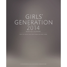소녀시대 (Girls' Generation) - 소녀시대 2014 시즌 그리팅 - 탁상용 캘린더 + 스케줄러 + 메이킹 DVD
