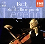 J.S. Bach (바흐) - Legend : Mstislav Rostropovich (로스트로포비치) : Bach Cello Suites Nos. 1, 4 & 5