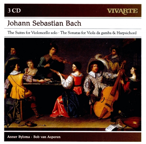 J.S. Bach - The Suites for Violoncello solo, The Sonatas for Viola da gamba & Harpsichord(바흐: 무반주 첼로 전곡 & 하프시코드와 비올라 다 감바를 위한 소나타 BWV 1028, 1029) [3CD] [수입]