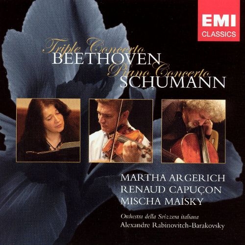 Martha Argerich, Renaud Capucon & Mischa Maisky - Beethoven, Schumann : The Concertos
