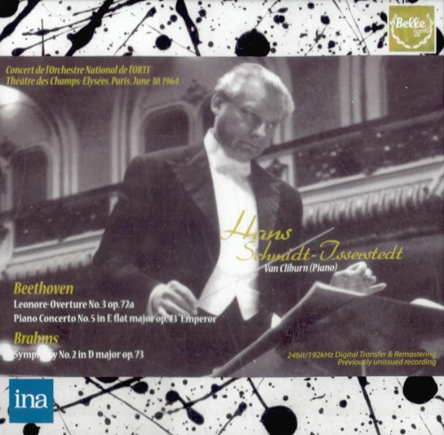 Hans Schmidt-Isserstedt : Beethoven - Leonore Overture No.3 & Piano Concerto No.5 / Brahms - Symphony No.2 (한스 슈미트-이세르슈테트의 베토벤과 브람스) [2CD] [수입]