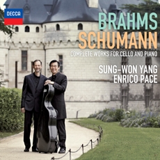Brahms, Schumann - Complete Works for Cello and Piano / Sung-won Yang & Enrico Pace (브람스 & 슈만 : 첼로와 피아노를 위한 작품 전곡집 / 양성원 & 파체) [2CD+DVD]