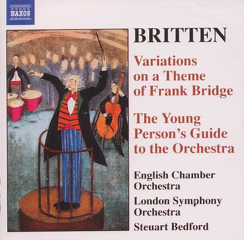 Britten - Variations on a Theme of Frank Bridge : The Young Person's Guide to the Orchestra / Steuart Bedford (브리튼 : 청소년을 위한 관현악 입문) [수입]