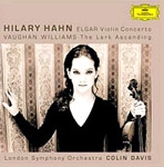 Hilary Hahn (힐러리 한) : Elgar - Violin Concerto, Vaughan Williams - The Lake Ascending / Colin Davis (포장지 손상)