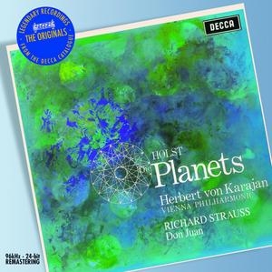 Holst - The Planets, Richard Strauss - Don Juan, op.20 / Wiener Staatsopernchor, Wiener Philharmoniker, Herbert von Karajan (홀스트 - 행성, 리차르트 슈트라우스 - 돈주앙) [수입]