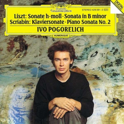 Liszt - Sonata in B Minor,  Scriabin - Piano Sonata No. 2 / Ivo Pogorelich (리스트 - 피아노 소나타 B단조 외) [수입]