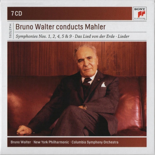 Bruno Walter Conducts Mahler - Symphonies Nos.1, 2, 4, 5 & 9 / New York Philharmonic Orchestra , Columbia Symphony Orchestra (말러 : 교향곡집) [7CD] [수입]