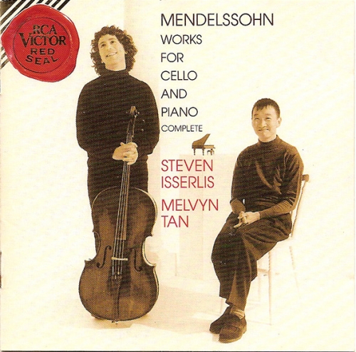 Mendelssohn - Works For Cello And Piano (Complete) / Steven Isserlis (멘델스존 : 첼로와 피아노를 위한 작품집 / 이설리스) [수입]