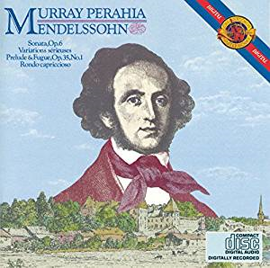 Mendelssohn - Piano Sonata, Op. 6 , Prelude and Fugue Op. 35 , No. 1, Variations serieuses , Rondo capriccioso [수입]