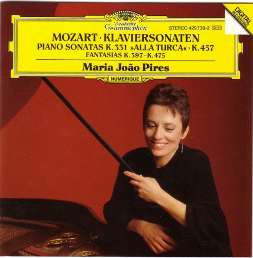 Mozart - Piano Sonatas K.331 & 457, Fantasien KV.397 & 475 / Maria Joao Pires (모차르트 : 피아노 소나타 KV 331,457 & 환상곡/ 피레스)
