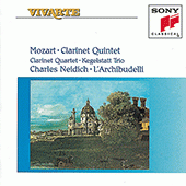 Mozart - Chambert Music With Clarinet / Charles Neidich, L'Archibudelli (모차르트 - 클라리넷과 함께하는 실내음악) [수입]