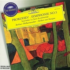 Prokofiev - Symphony No. 5 in B flat major, Op. 100 & Stravinsky - The Rite of Spring / Herbert Von Karajan (프로코피에프 - 교향곡 5번 & 스트라빈스키 - 봄의제전) [수입]