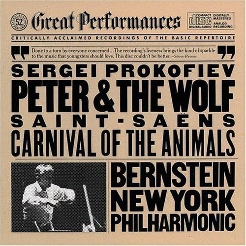 Prokofiev - Peter & The Wolf , Saint-Saens - The Carnival of The Animals / Leonard Bernstein, New York Philharmonic (프로코피에프 - 피터와 늑대 & 생상 - 동물의 사육제) [수입]
