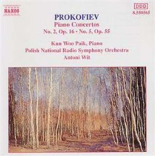Prokofiev - Piano Concertos, No.2 Op.16, No.5 Op.55 / Kun Woo Paik, Polish National Radio Symphony Orchestra, Antoni Wit (프로코피에프 : 피아노 협주곡 2,5번) [수입]