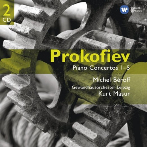 Prokofiev - Piano Concertos 1-5 / Michel Beroff, Gewandhausorchester Leipzig, Kurt Masur (프로코피예프 - 피아노 협주곡 1-5번) [2CD] [수입]