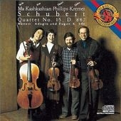 Schubert - Quartet No.15 Op.161 D.887, Mozart - Adagio & Fugue, K.546 / Gidon Kremer, Daniel Phillips, Kim Kashkashian, Yo-Yo Ma (슈베르트 - 사중주 Op.161 & 모차르트 - 아디지오와 푸가 K.546) [수입]