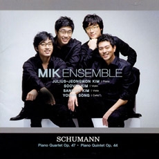 Mik Ensemble : Schumann Piano Quartet Op.47 & Quintet Op.44