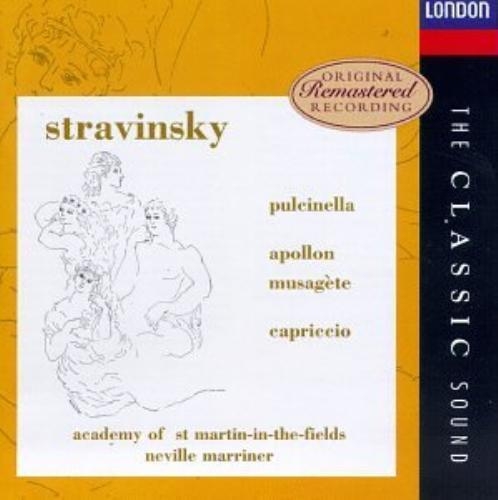 Stravinsky - Pulcinella, Apollon Musagete, Capriccio / John Ogdon, Academy of st martin-in-the-fields Neville Marriner [수입]