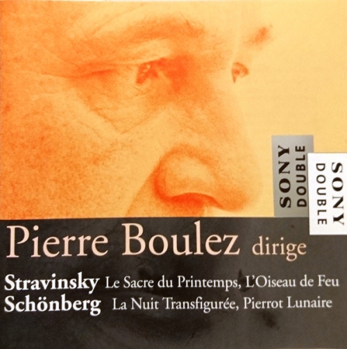 Stravinsky - Le Sacre Du Printemps, L'oiseau de feu, Scherzo Fantastique & Schoenbert - La Nuit Transfiguree, Pierrot Lunaire, Op.21 : Boulez Dirige.../ Pierre Boulez [2CD] [수입]