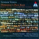 Veress - Hommage a Paul Klee, Concerto, Csardas / Heinz Holliger, Andras Schiff, Denes Varjon, Budapest Festival Orchestra (베레스 - 파울 클레에게 바침) [수입]