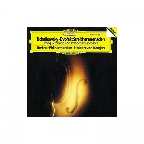Tchaikowsky, Dvorak - Serenade fur Streichorchester / Herbert von Karajan (차이코프스키 & 드보르작 - 현악 세레나데) [수입]