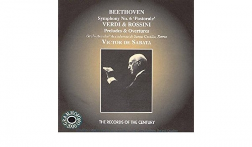 Victor de Sabata - Beethoven Symphony No.6 'Pastorale', Verdi & Rossini - Preludes & Overtures (포장지 손상)