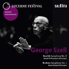 George Szell Conducts Dvorak, Brahms (브람스 - 교향곡 1번 & 드보르작 - 교향곡 8번) [수입]