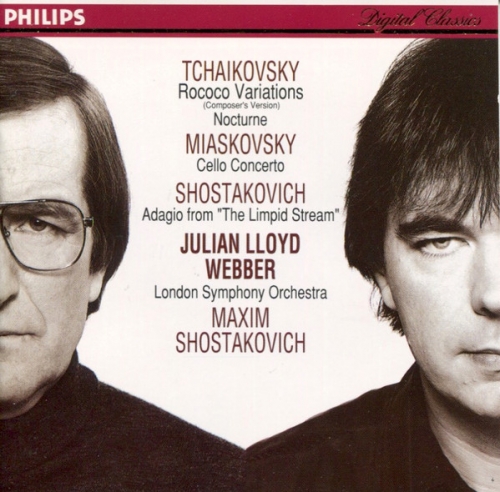 Tchaikovsky, Miaskovsky, Shostakovich / Julian Lloyd Webber, London Symphony Orchestra, Maxim Shostakovich ‎[Cello Works]