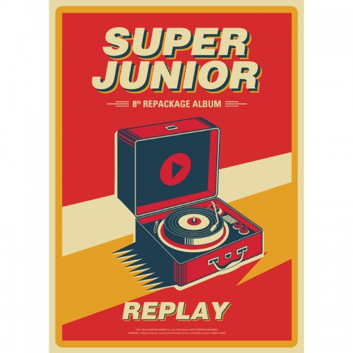슈퍼주니어 (Super Junior) 8집 리패키지 : Replay <포스터>