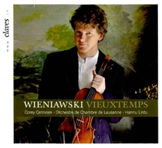 Henri Vieuxtemps , Henryk Wieniawski - Violin Concertos / Corey Cerovsek (비외탕 - 바이올린 협주곡 5번 & 비에니아프스키 - 바이올린 협주곡 2번) [수입] [Violin]