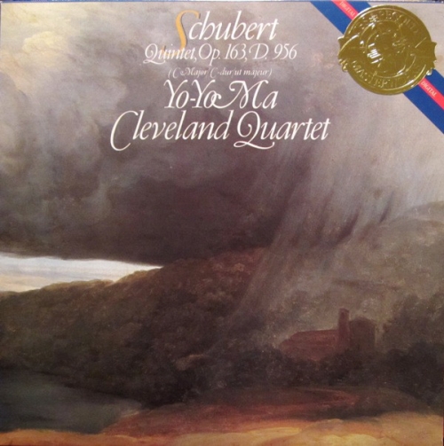 Schubert - Quintet, Op. 163, D956, C Major / Yo-Yo Ma (슈베르트 - 오중주 / 요요마) [수입] [Cello]