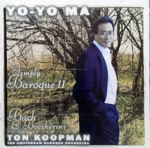 Yo-Yo Ma, Orchestra ‎– Simply Baroque II / Ton Koopman, The Amsterdam Baroque [Cello] (케이스 손상)