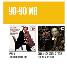 Yo-Yo Ma : Haydn -Cello Concertos, Cello Concertos form the New World (요요 마 : X2, 하이든 - 첼로 협주곡 & 드보르작 - 첼로 협주곡 외) [2CD] [Cello]