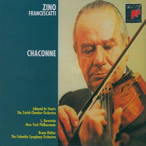 Zino Francescatti - Vitali: Chaconne, Paganini, Tartini, Saint-Saens, Bernstein, Beethoven, Lalo [2CD] [Violin]