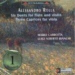Rolla - Duetti Concertanti for Flute & Violin - 2 Caprices for Viola (롤라 - 플룻과 바이올린을 위한 6개의 듀엣곡, 비올라를 위한 3개의 카프리스) [수입]