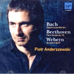 Piotr Anderszewski - Johann Sebastian Bach / Ludwig Van Beethoven / Anton Webern - English Suite No.6 etc. [Piano]