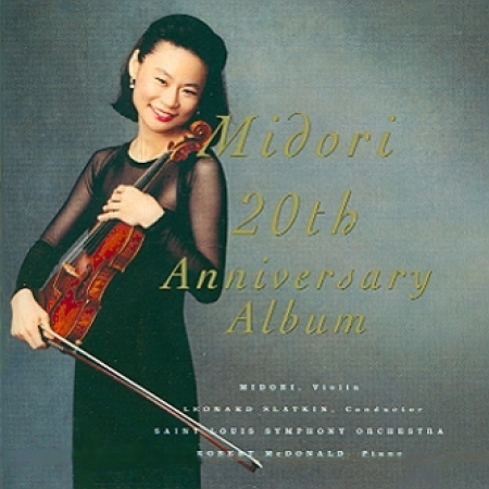Midori - 20th Anniversary Album: Wieniawsky, Debussy, Kreisler, Prokofiev, Beach, Pllini, Elgar [일본연주자]