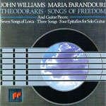 John Williams - Maria Farandouri, Songs and Guitar Pieces by Theodorakis (테오도라키스 - 자유의 노래) [Guitar]