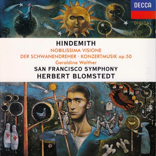 Hindemith : Nobilissima Visione, Der Schwanendreher, Konzertmusik Op. 50 / Geraldine Walther, San Francisco Symphony, Herbert Blomstedt [현대음악]