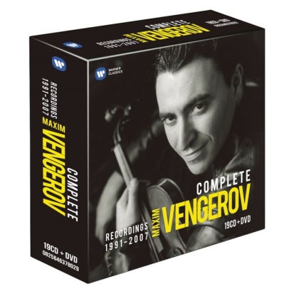 Maxim Vengerov - The Complete Recordings 1991-2007 (벤게로프 녹음 전집 1991-2007) [오리지널 커버 슬리브 19CD+DVD] [수입] [Violin]