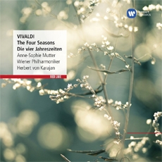 Vivaldi - The Four Seasons / Anne-Sophie Mutter, Wiener Philharmoniker, Heerbert von Karajan (비발디 - 사계) [수입]