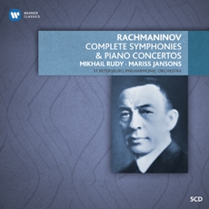 Rachmaninov - Complete Symphonies & Piano Concertos / Mikhail Rudy, St Petersburg Philharmonic Orchestra, Mariss Jansons (라흐마니노프 - 교향곡 · 피아노 협주곡 전집) [5CD] [수입]